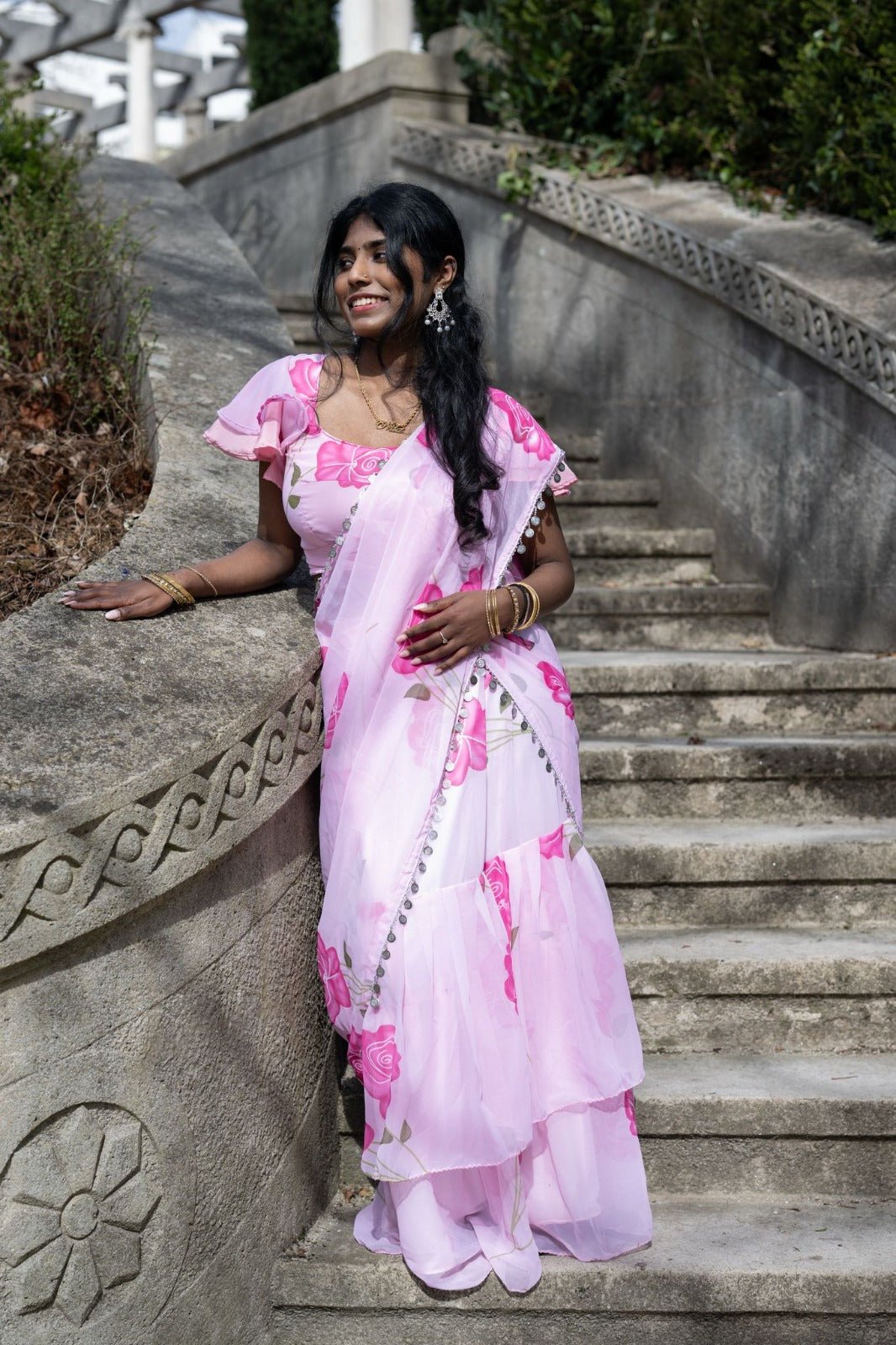 Baumwoll - Saree für Damen, ideal für den täglichen Gebrauch