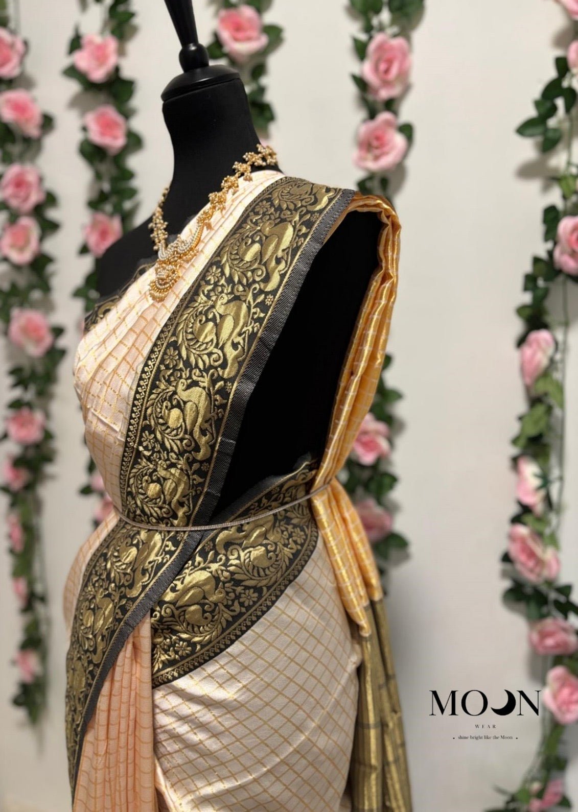 Baumwoll - Saree für Damen, ideal für den täglichen Gebrauch